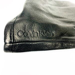 NWT Calvin Klein Men’s Leather Gloves – Size M • Luxe Gift